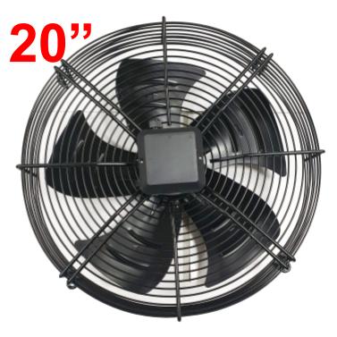 MOTOR VENTILADOR AXIAL 220V 60HZ 1PH 4P IP54 20" SUCCION 1600RPM