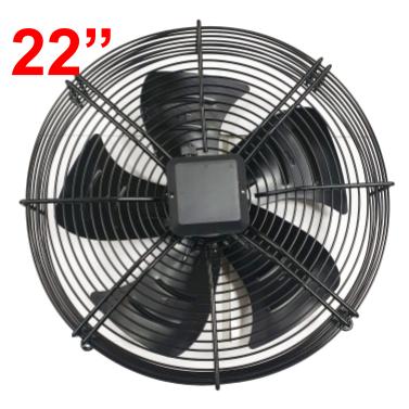 MOTOR VENTILADOR AXIAL 220V 60HZ 1PH 4P IP54 22" SUCCION 1600RPM
