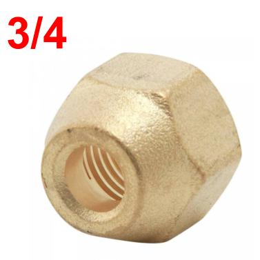 TUERCA FLARE BRONCE 3/4"