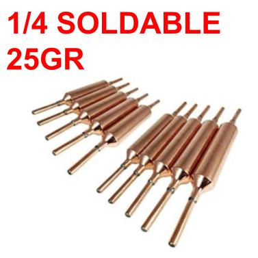 FILTRO SECADOR 1/4" COBRE SOLDABLE GRANDE 25gr