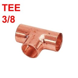 [TC38] TEE DE COBRE 3/8" SOLDAR