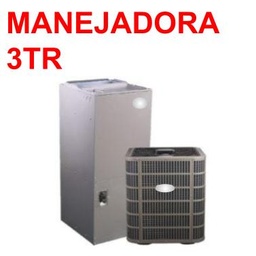 [CENTRAL-3TR-PH1-R410A] EQUIPO CENTRAL MANEJADORA CONDENSADORA DESCARGA VERTICAL  36000BTU 3TR 220V 1Ph  60Hz R410A