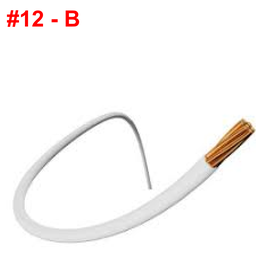[C7H-B-12] CABLE 7 HILOS BLANCO N°12 X METRO