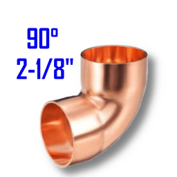 [CC218] CODO DE COBRE 90° 2-1/8"